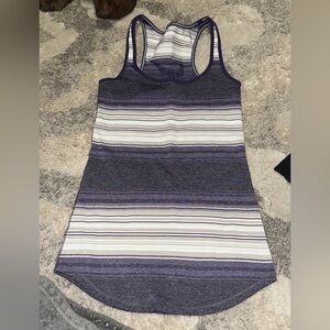 Lululemon racerback stripe tank